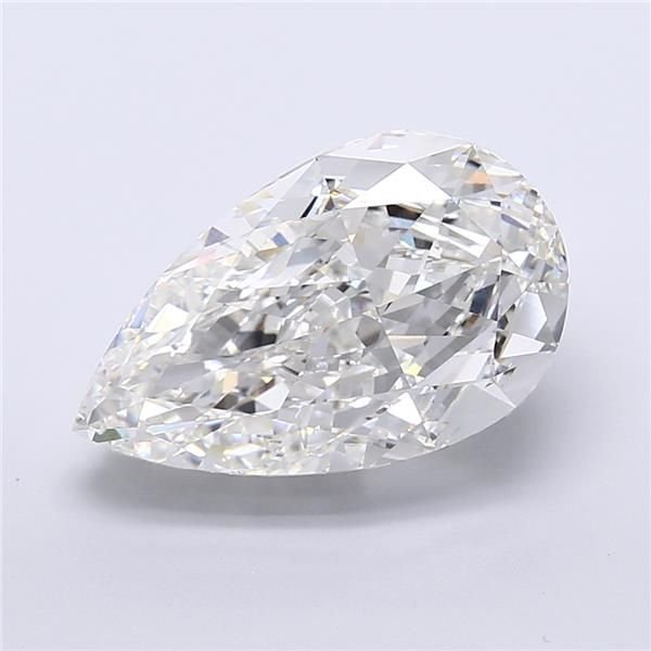 20.12ct G VVS2 Very Good Cut Pear Lab Grown Diamond