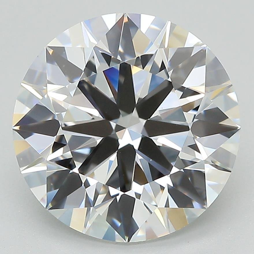 5.17ct E VVS2 Rare Carat Ideal Cut Round Lab Grown Diamond