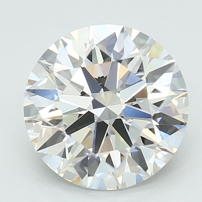 2.40ct G VVS2 Rare Carat Ideal Cut Round Lab Grown Diamond