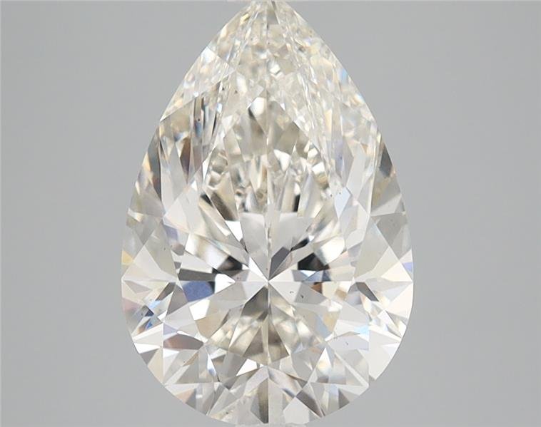 2.75ct H VS2 Rare Carat Ideal Cut Pear Lab Grown Diamond