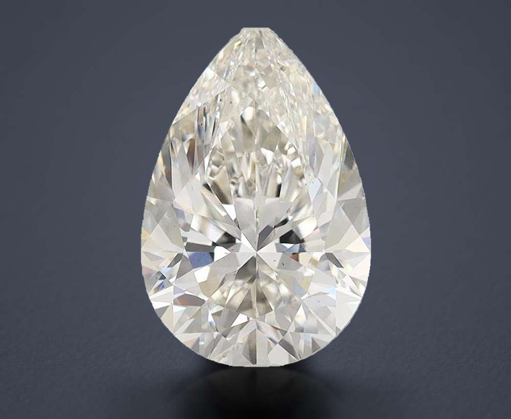 2.75 Carat Pear Lab Diamond