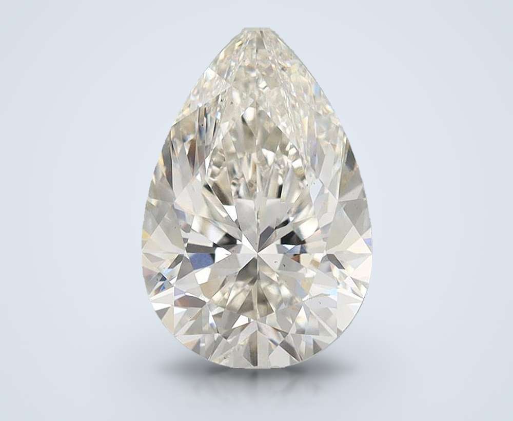 2.75 Carat Pear Lab Diamond