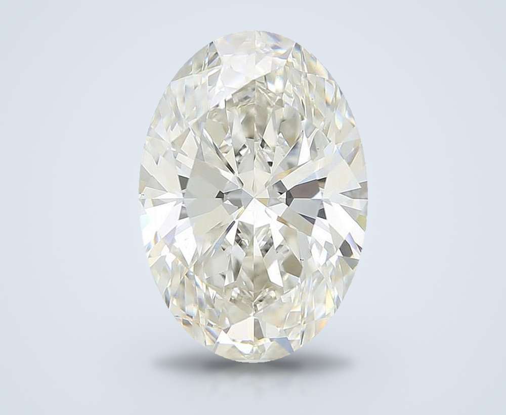 8.46 Carat Oval Lab Diamond