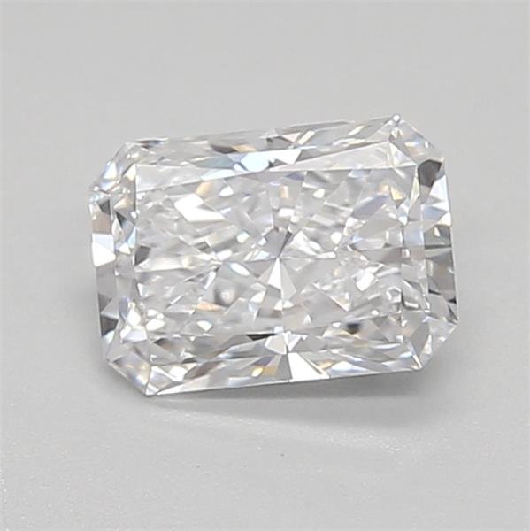 0.65ct D VVS2 Rare Carat Ideal Cut Radiant Lab Grown Diamond