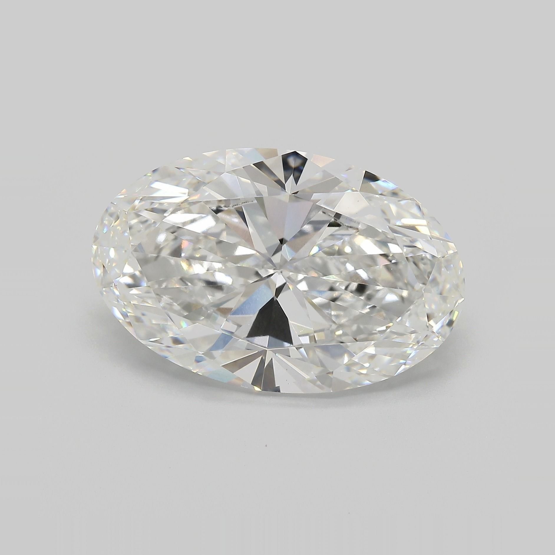 14.57ct F VS1 Very Good Cut Oval Lab Grown Diamond