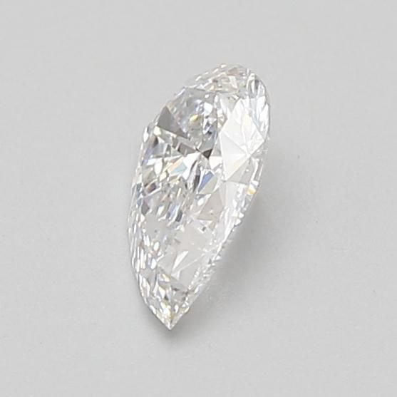 0.58ct D VS2 Rare Carat Ideal Cut Pear Lab Grown Diamond