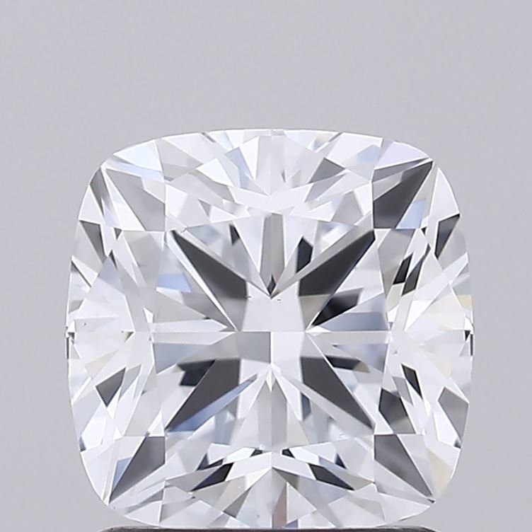 1.35ct F VS2 Rare Carat Ideal Cut Cushion Lab Grown Diamond