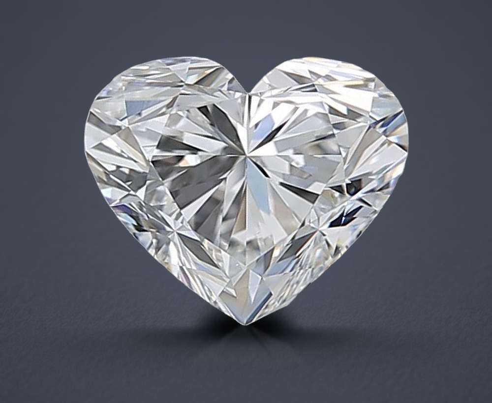 1.01 Carat Heart Natural Diamond