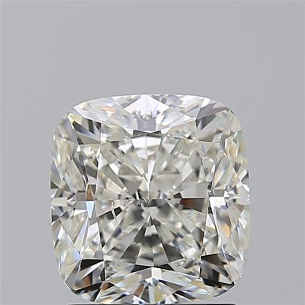 2.41ct K SI1 Good Cut Cushion Diamond