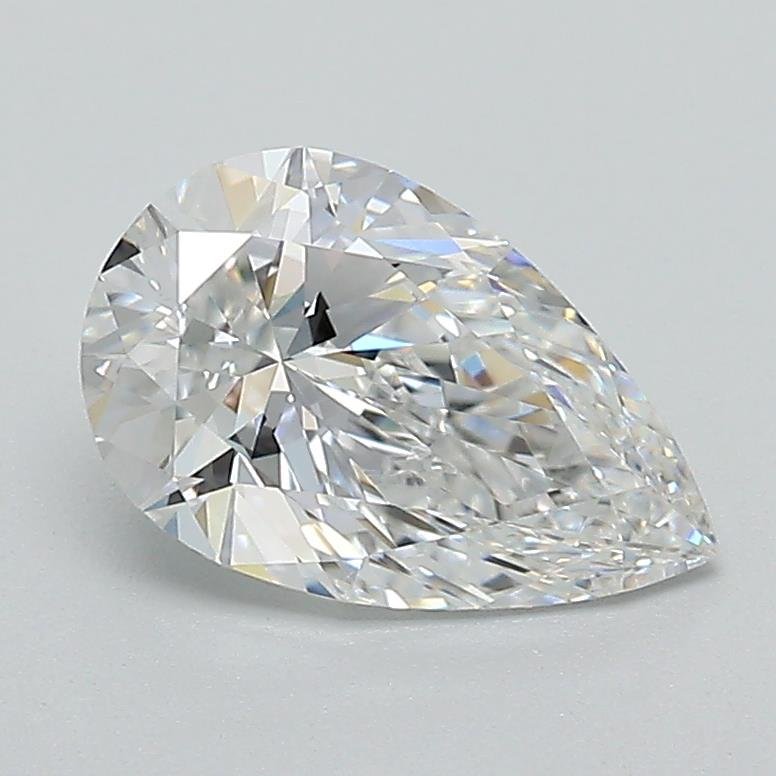 1.27ct E VS1 Rare Carat Ideal Cut Pear Lab Grown Diamond