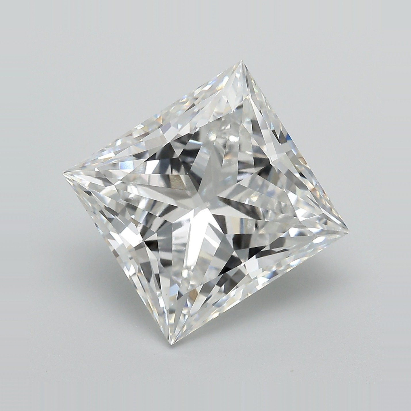 8.61ct E VS1 Rare Carat Ideal Cut Princess Lab Grown Diamond