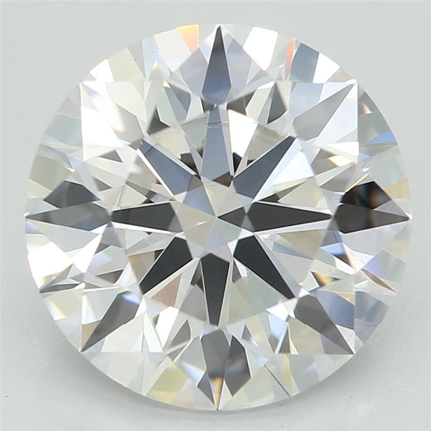 3.10ct E SI1 Rare Carat Ideal Cut Round Lab Grown Diamond