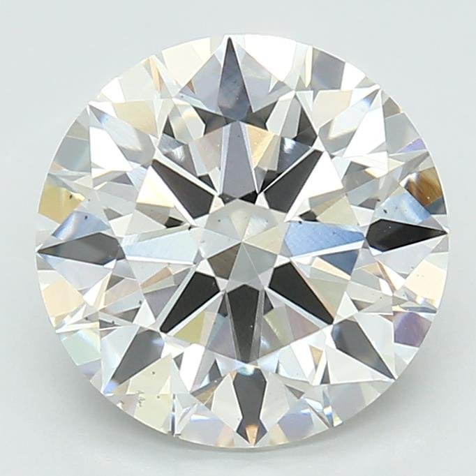 2.82ct G VS2 Rare Carat Ideal Cut Round Lab Grown Diamond