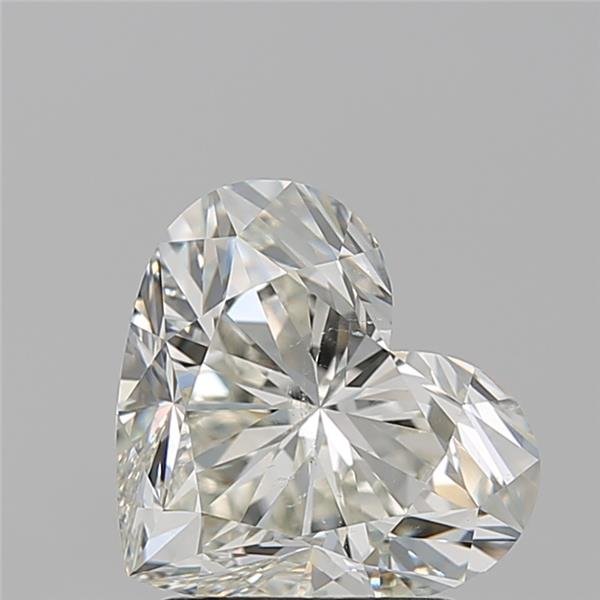 2.27ct K SI2 Excellent Cut Heart Diamond