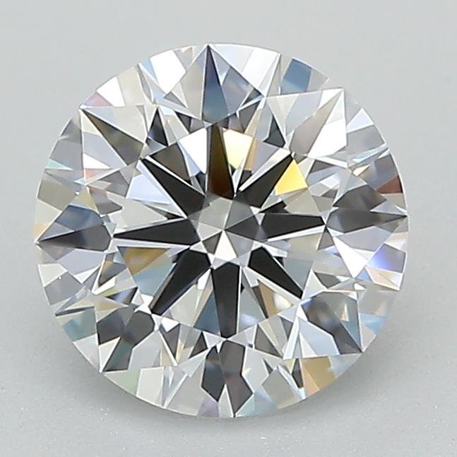 1.57ct D VVS2 Rare Carat Ideal Cut Round Lab Grown Diamond