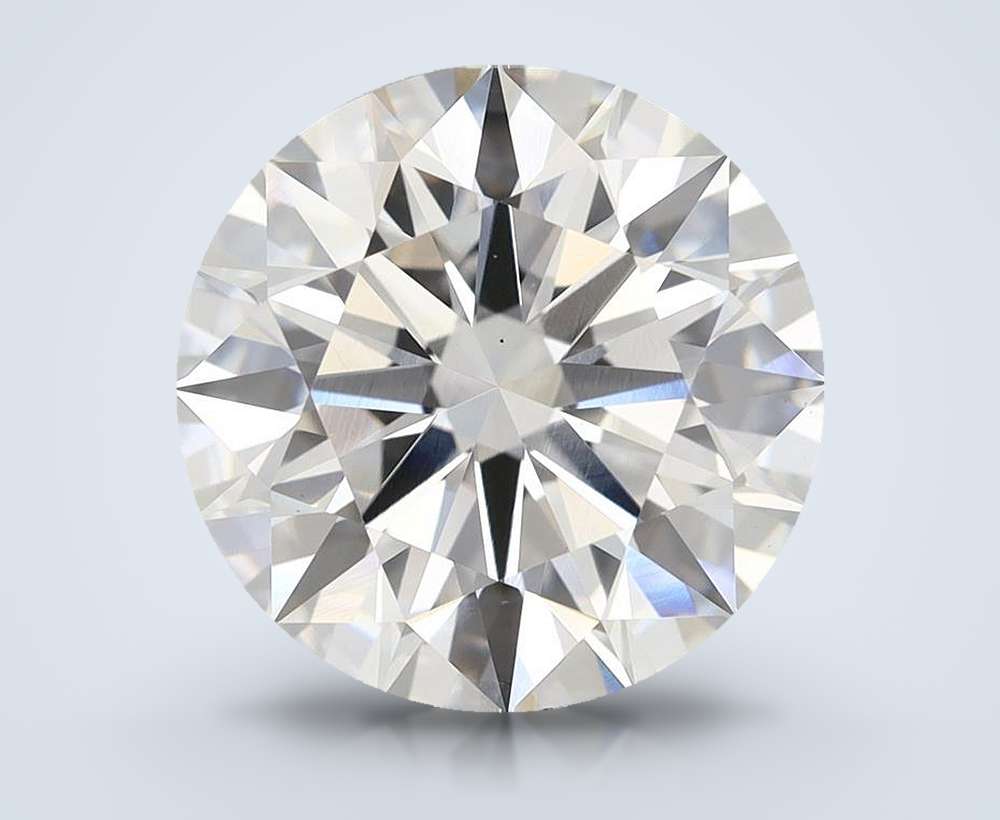 6.80 Carat Round Lab Diamond