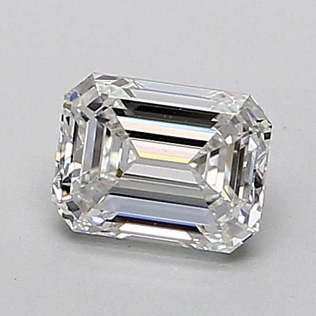 0.51ct F VS2 Excellent Cut Emerald Diamond