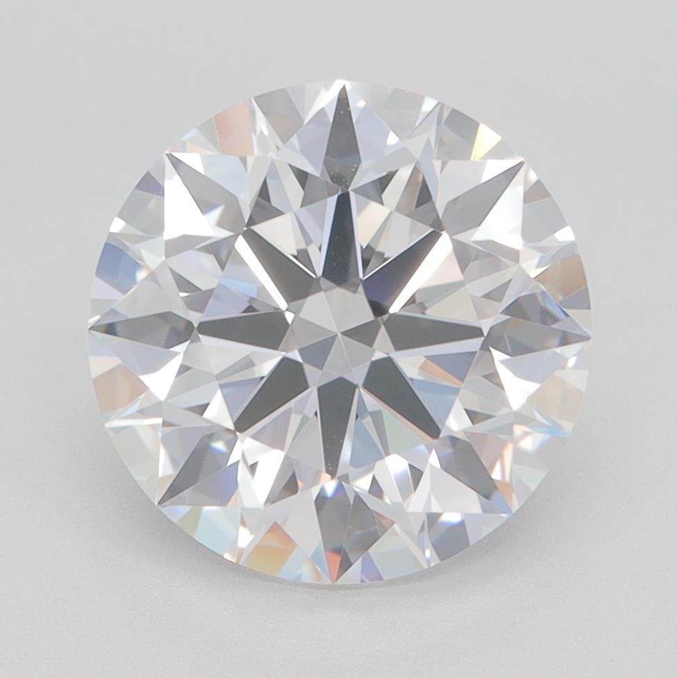 3.36ct D VVS1 Rare Carat Ideal Cut Round Lab Grown Diamond