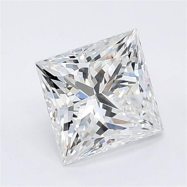 1.06ct D VVS2 Rare Carat Ideal Cut Princess Lab Grown Diamond