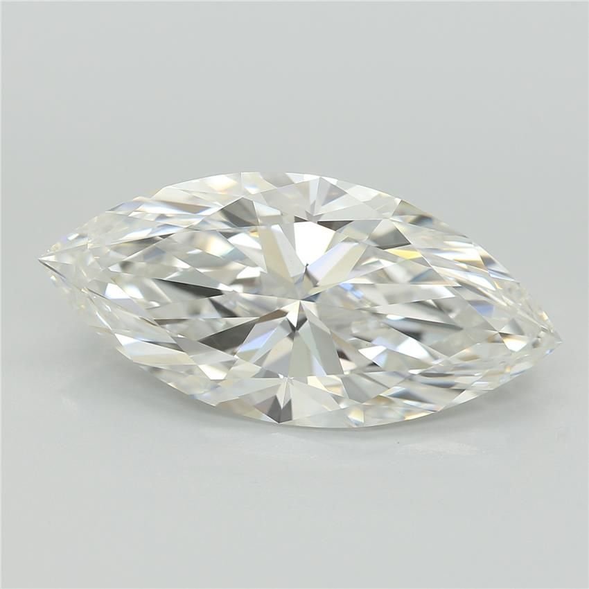 4.65ct E VVS2 Rare Carat Ideal Cut Marquise Lab Grown Diamond