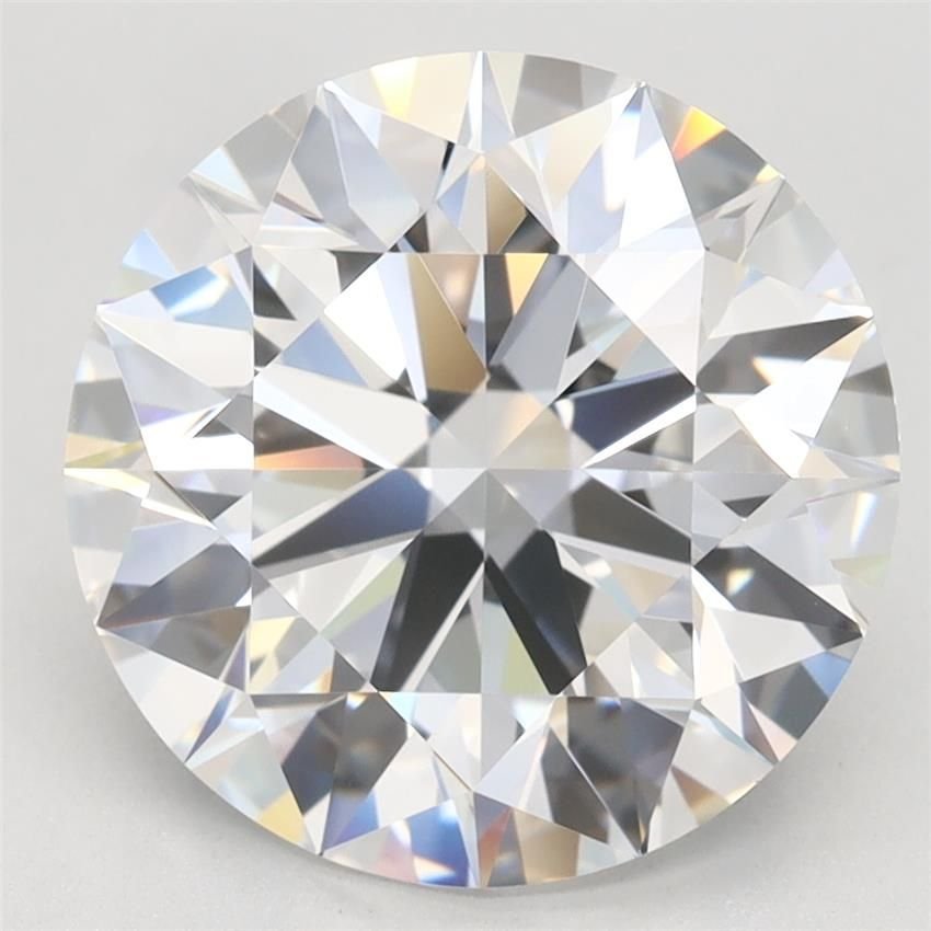 4.44ct D IF Rare Carat Ideal Cut Round Lab Grown Diamond