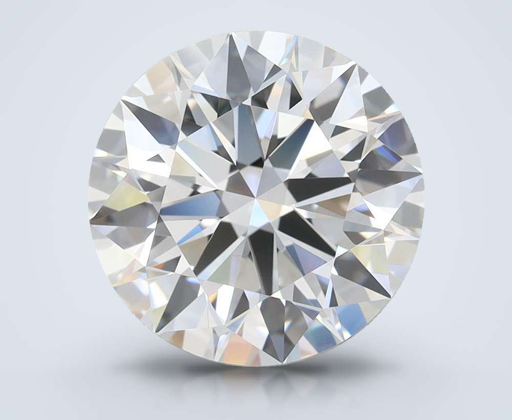 3.38 Carat Round Lab Diamond