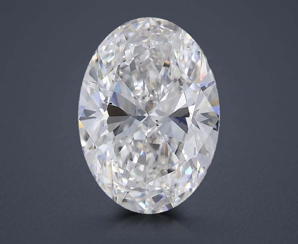 2.65 Carat Oval Lab Diamond