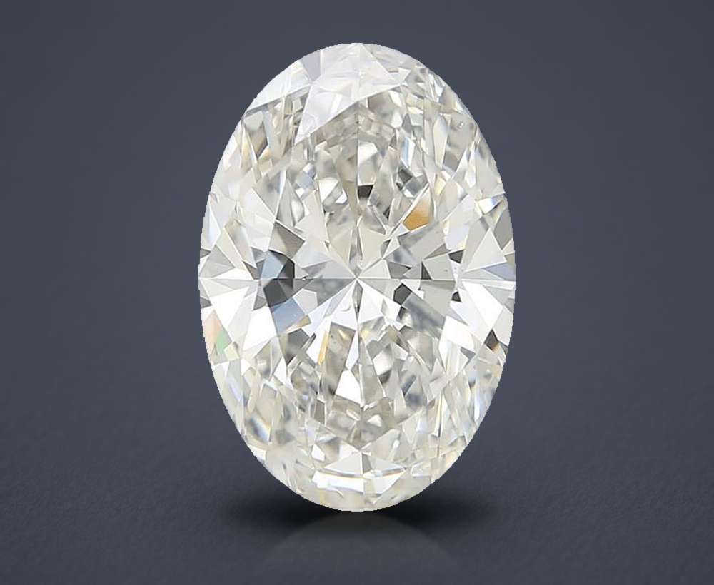 6.51 Carat Oval Lab Diamond