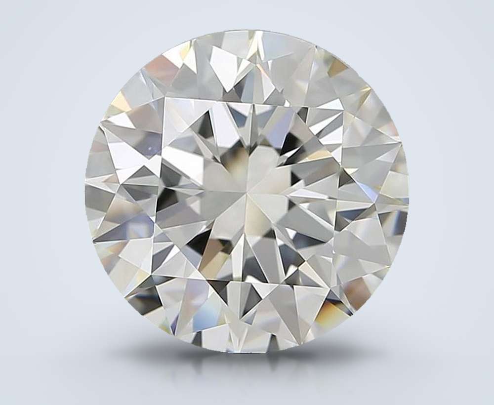3.52 Carat Round Natural Diamond
