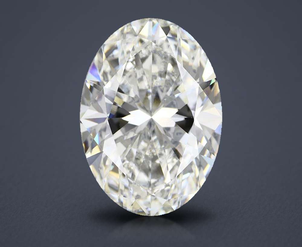 13.01 Carat Oval Lab Diamond