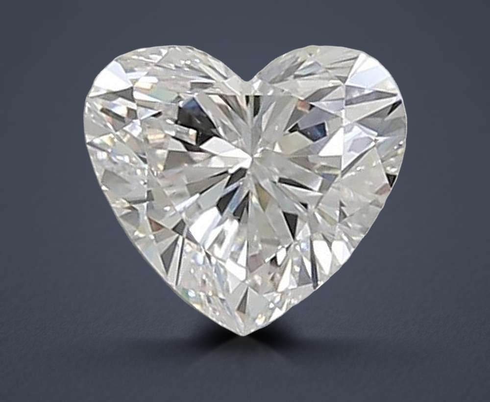 0.95 Carat Heart Lab Diamond