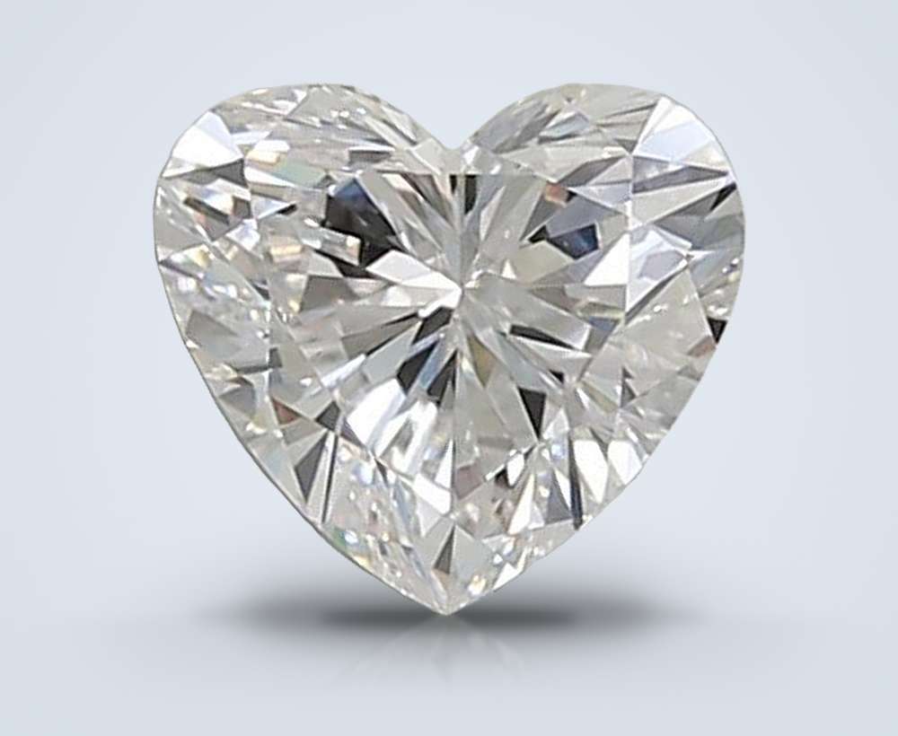 0.95 Carat Heart Lab Diamond
