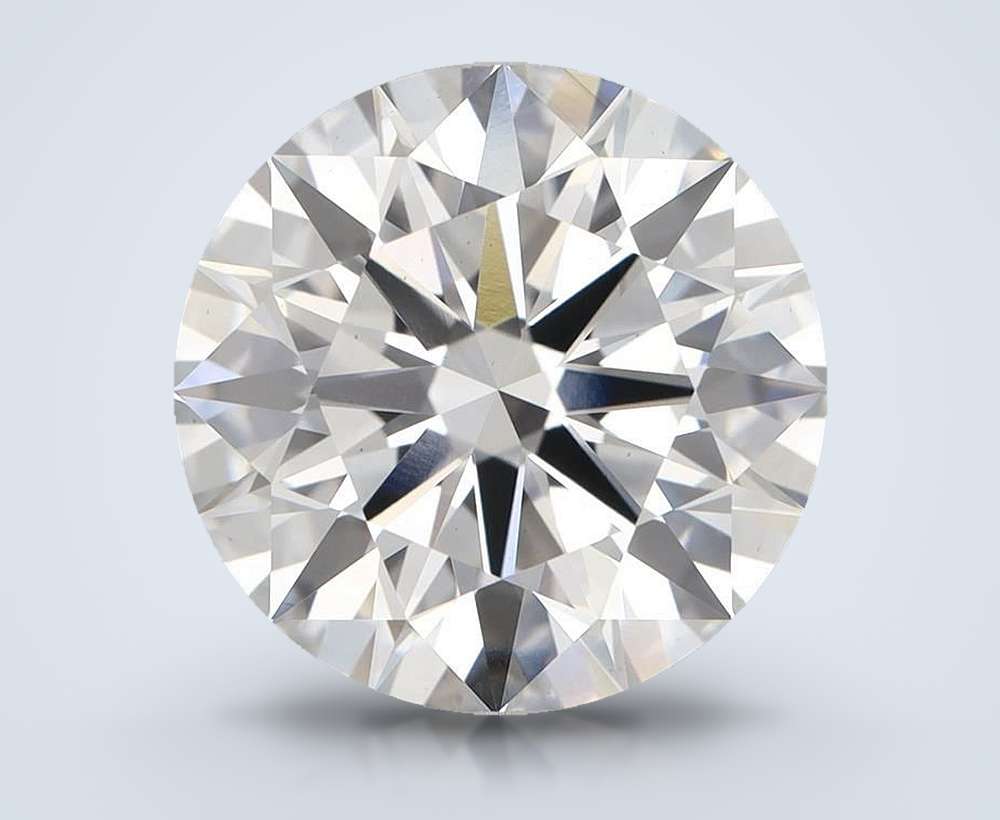 8.09 Carat Round Lab Diamond