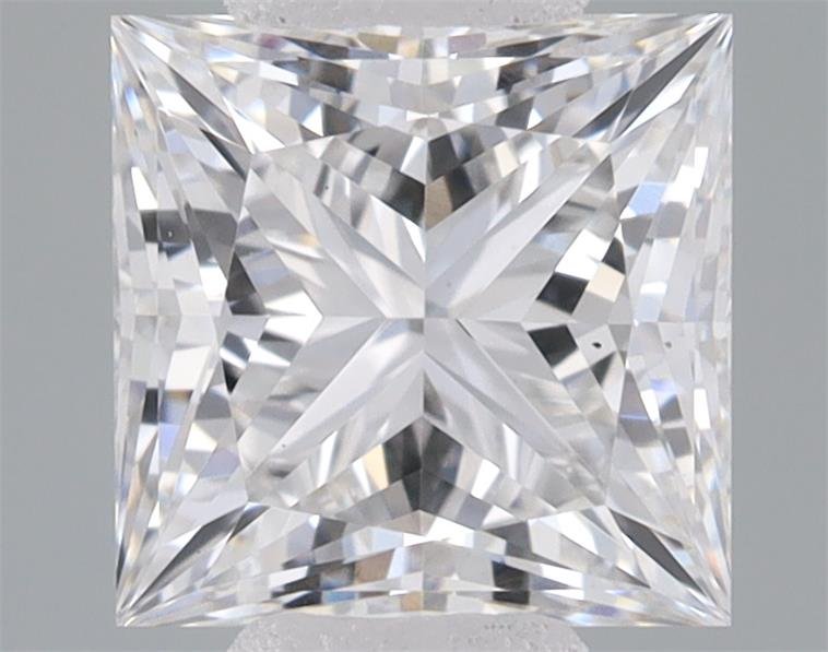 0.83ct E VS1 Rare Carat Ideal Cut Princess Lab Grown Diamond