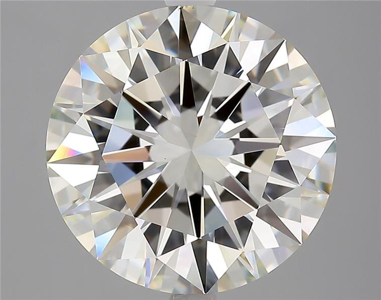 6.10ct J VS1 Rare Carat Ideal Cut Round Diamond