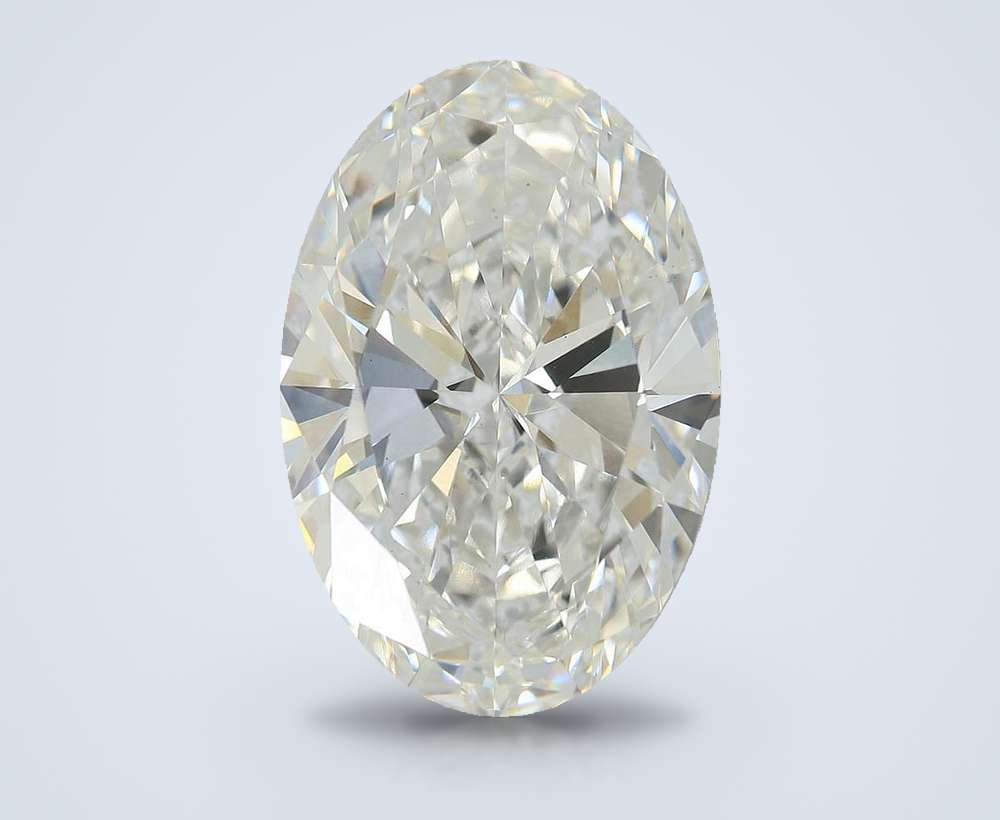 7.03 Carat Oval Lab Diamond