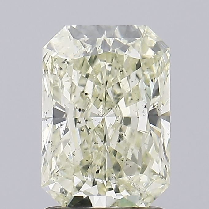 2.01ct J SI2 Rare Carat Ideal Cut Radiant Diamond