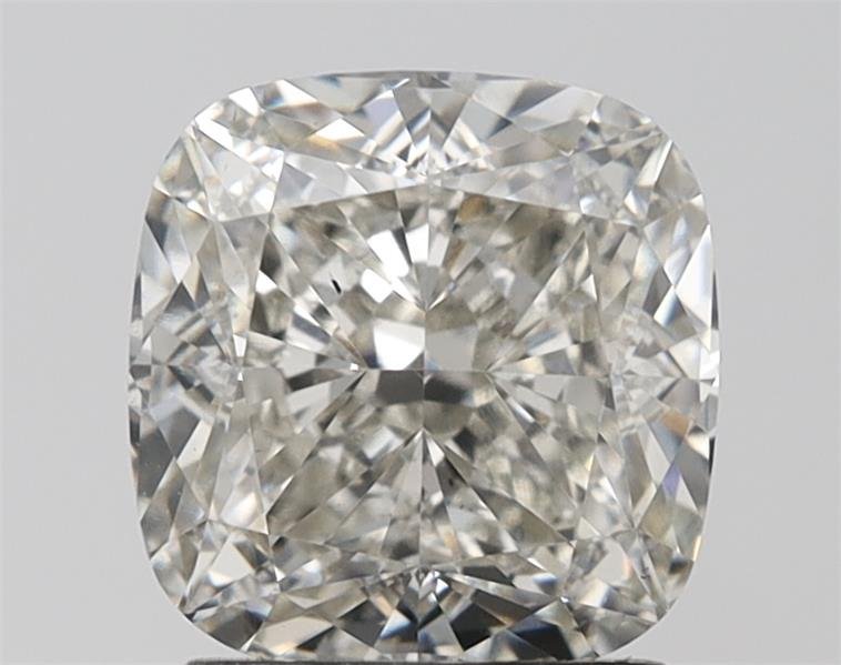 3.03ct I VS2 Rare Carat Ideal Cut Cushion Lab Grown Diamond