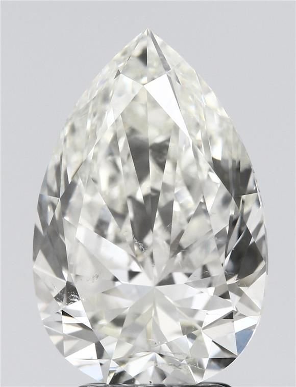 3.90ct I SI1 Very Good Cut Pear Diamond