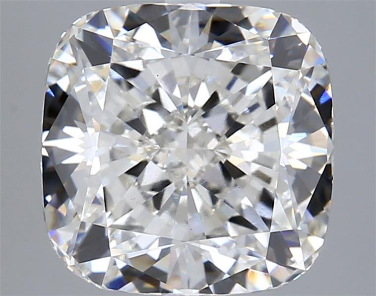 5.51ct H VS1 Rare Carat Ideal Cut Cushion Lab Grown Diamond