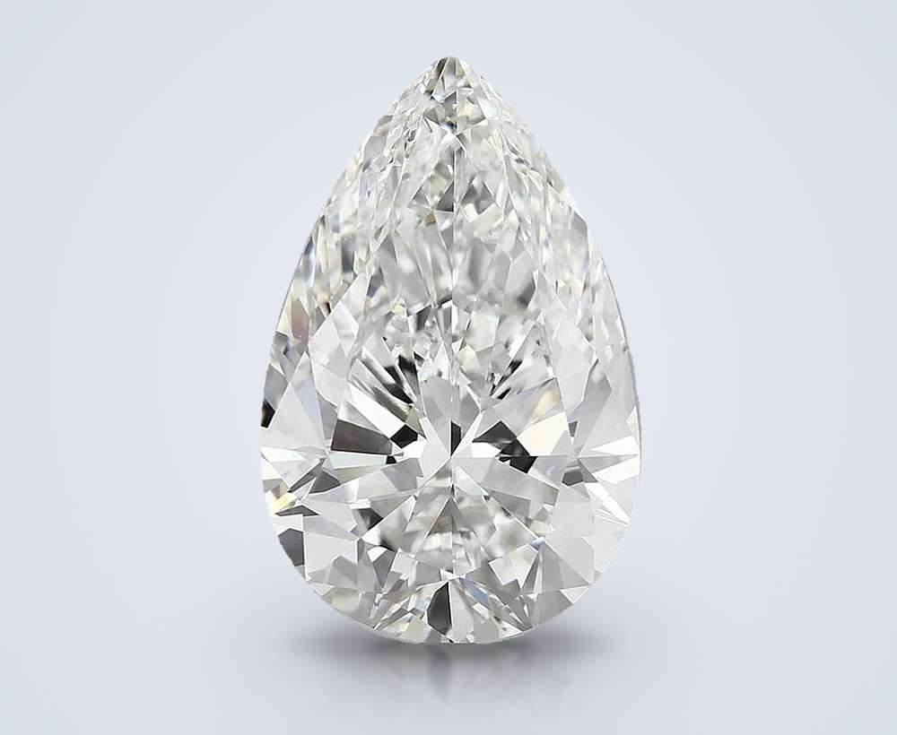 10.02 Carat Pear Lab Diamond