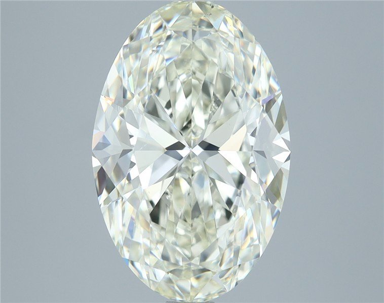 4.01ct J VS2 Rare Carat Ideal Cut Oval Diamond