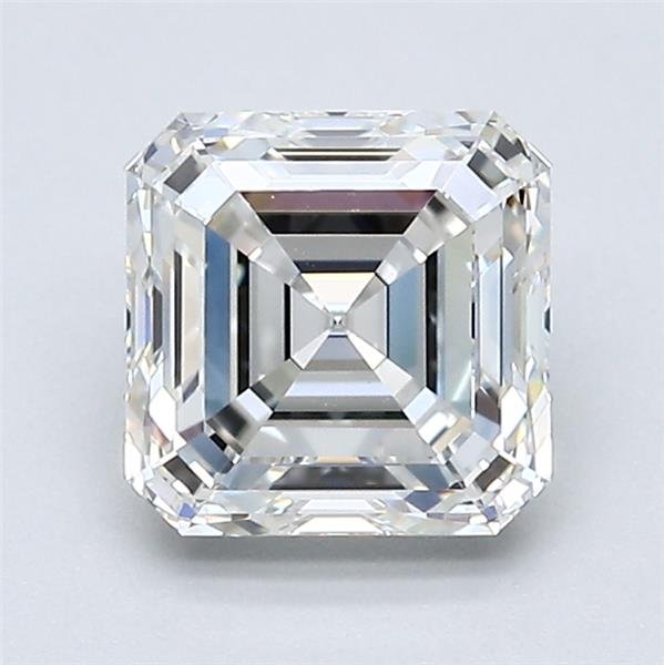 1.70ct H VS1 Very Good Cut Asscher Diamond