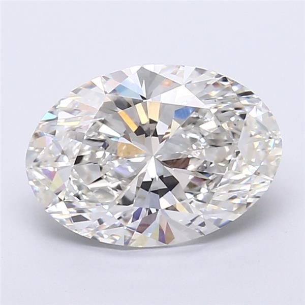 4.03ct G VVS2 Rare Carat Ideal Cut Oval Lab Grown Diamond