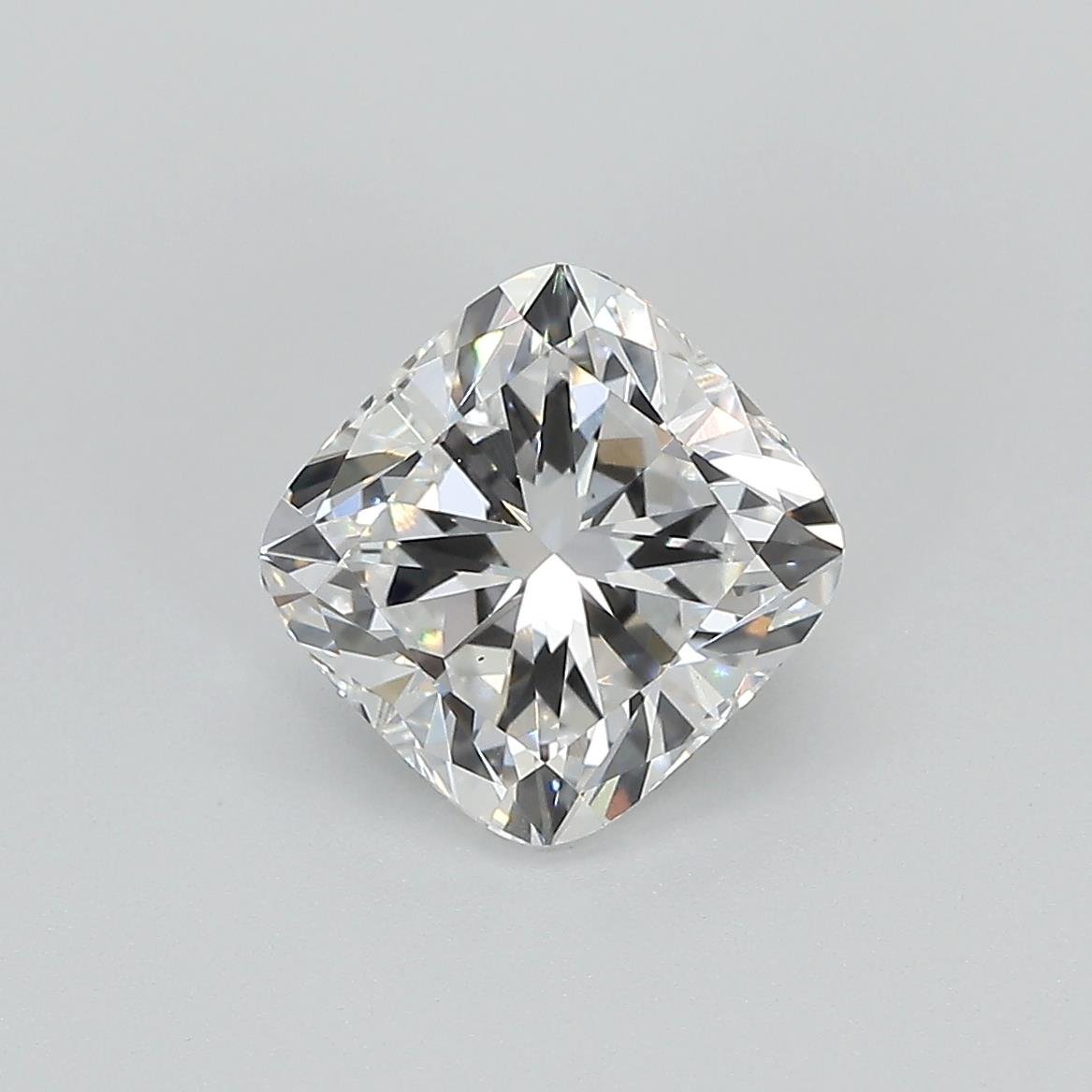 2.09ct D VS1 Very Good Cut Cushion Lab Grown Diamond