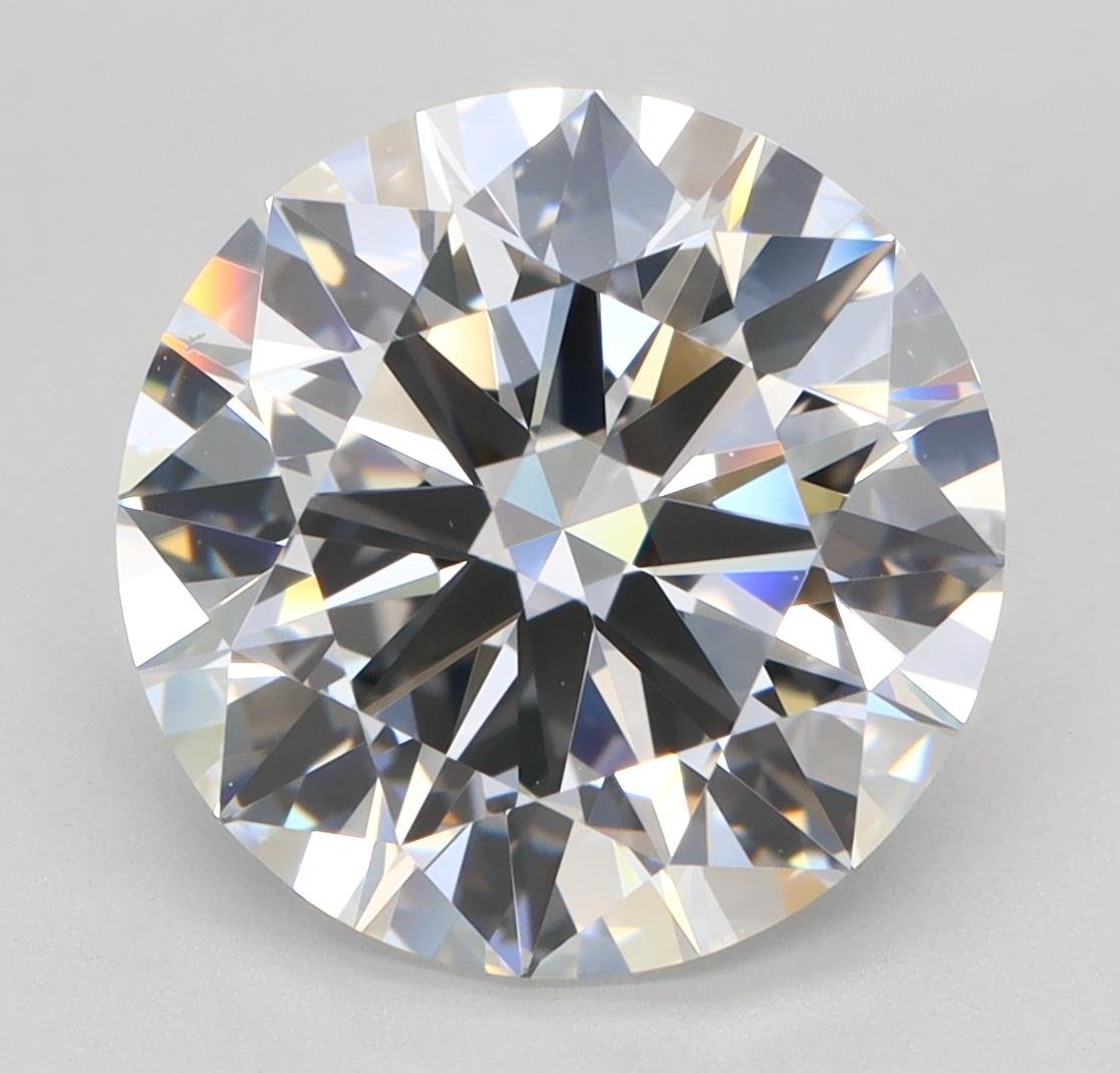 4.01ct G VS1 Rare Carat Ideal Cut Round Lab Grown Diamond