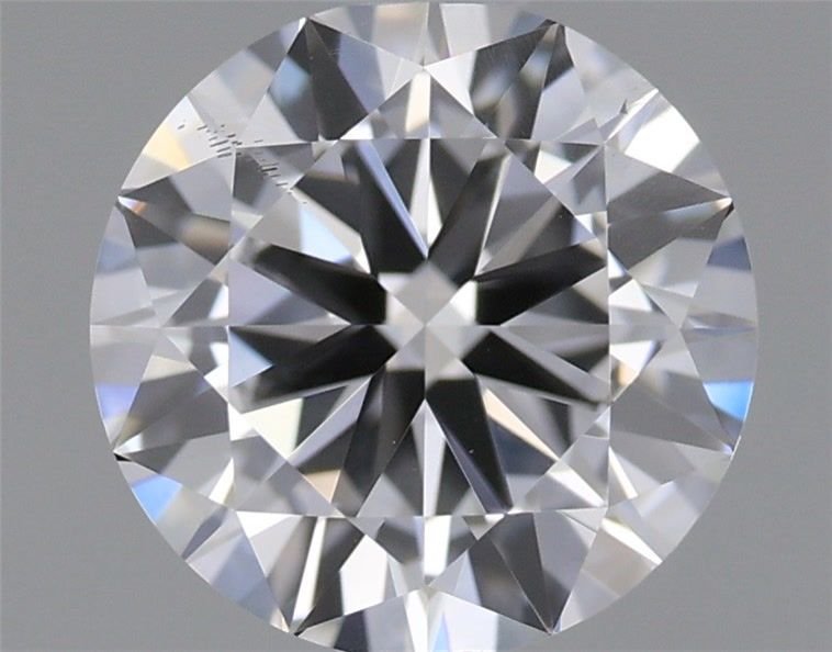 0.70ct D SI1 Good Cut Round Lab Grown Diamond
