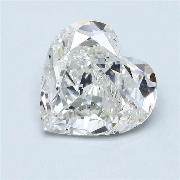 4.01ct I SI1 Very Good Cut Heart Diamond