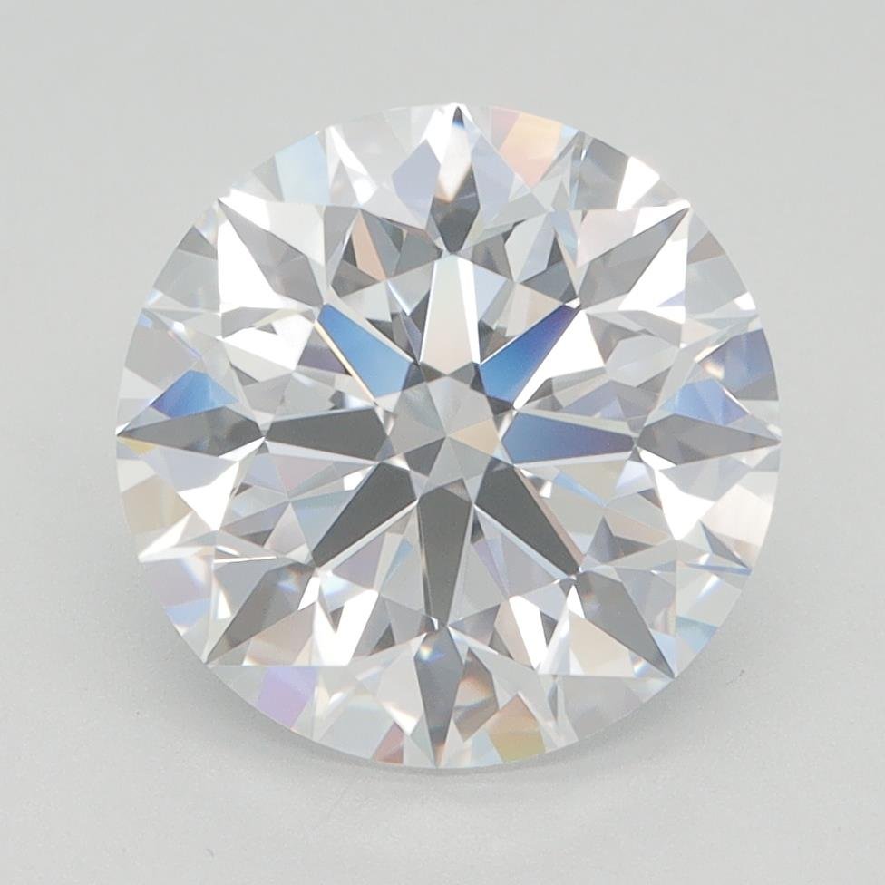 3.50ct D VVS2 Rare Carat Ideal Cut Round Lab Grown Diamond