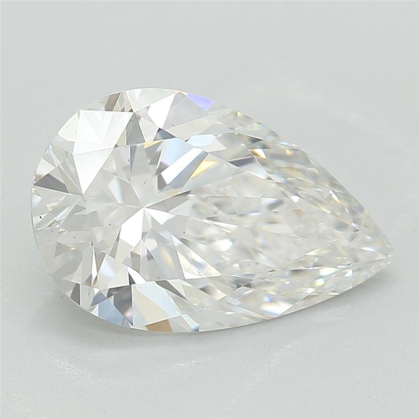 1.59ct E VS2 Rare Carat Ideal Cut Pear Lab Grown Diamond